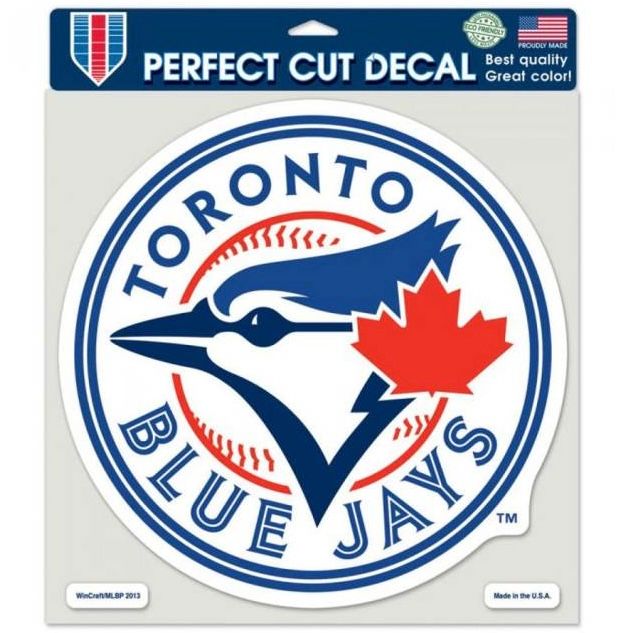 Toronto Blue Jays 8" x 8" Perfect Cut Color Decal