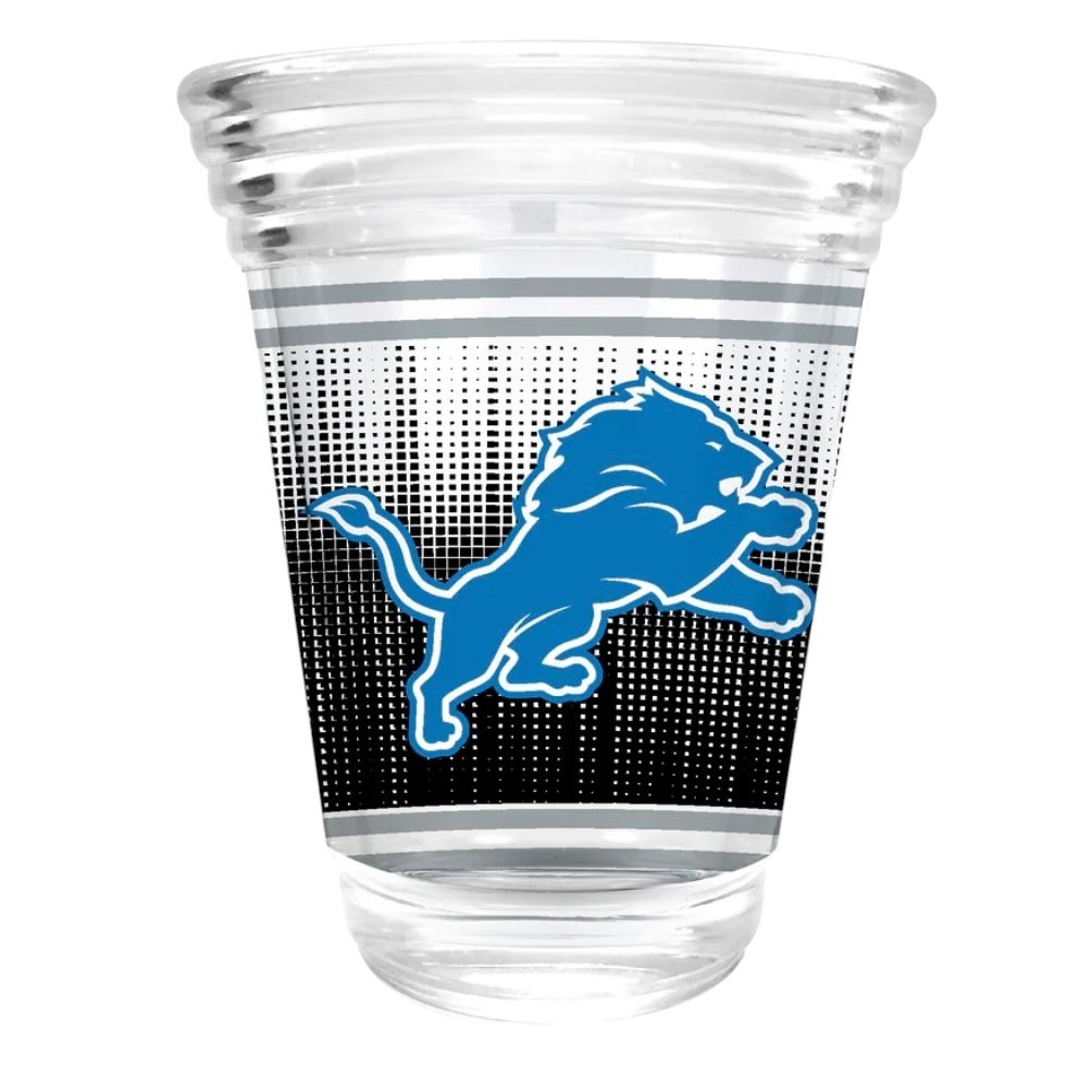 Detroit Lions 2 Ounce Collector Shot Glass