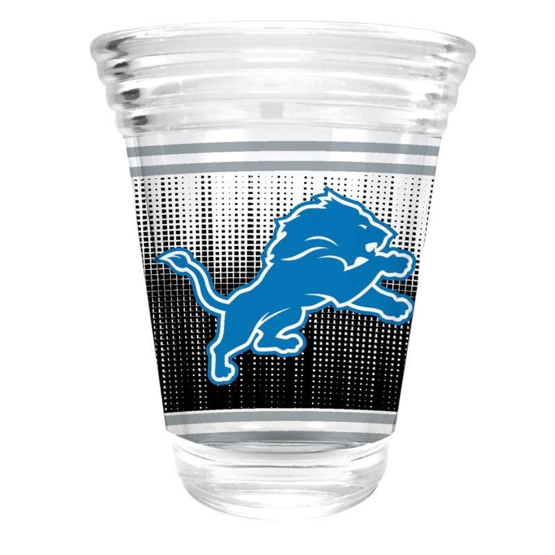 Detroit Lions 2 Ounce Collector Shot Glass