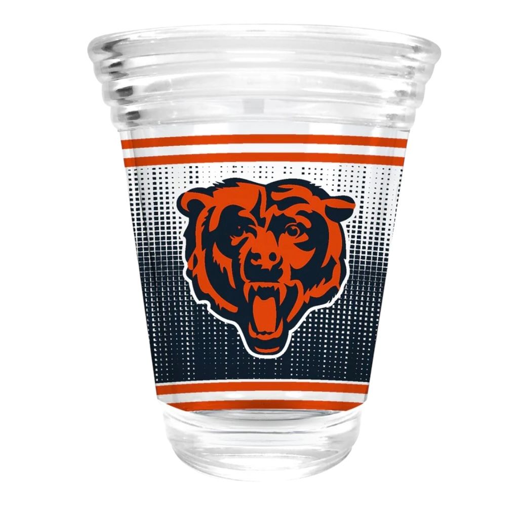 Chicago Bears 2 Ounce Collector Shot Glass