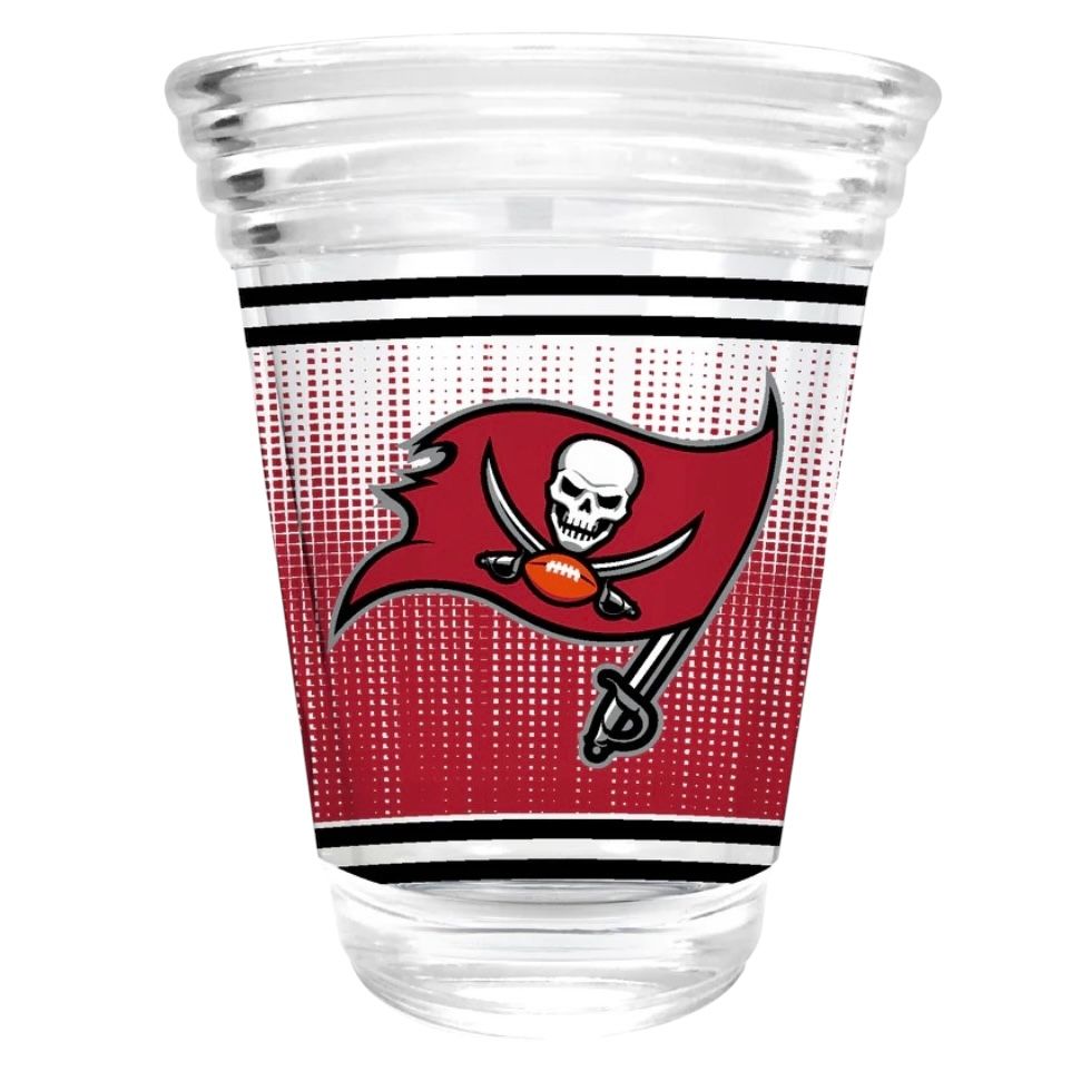 Tampa Bay Buccaneers 2 Ounce Party Shot Glass