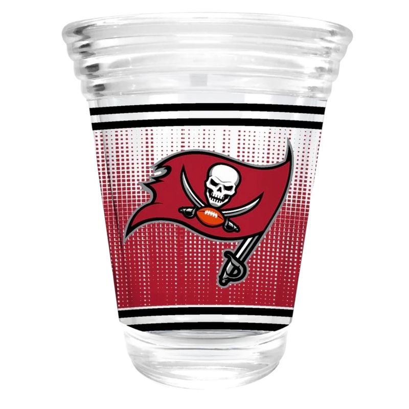 Tampa Bay Buccaneers 2 Ounce Party Shot Glass