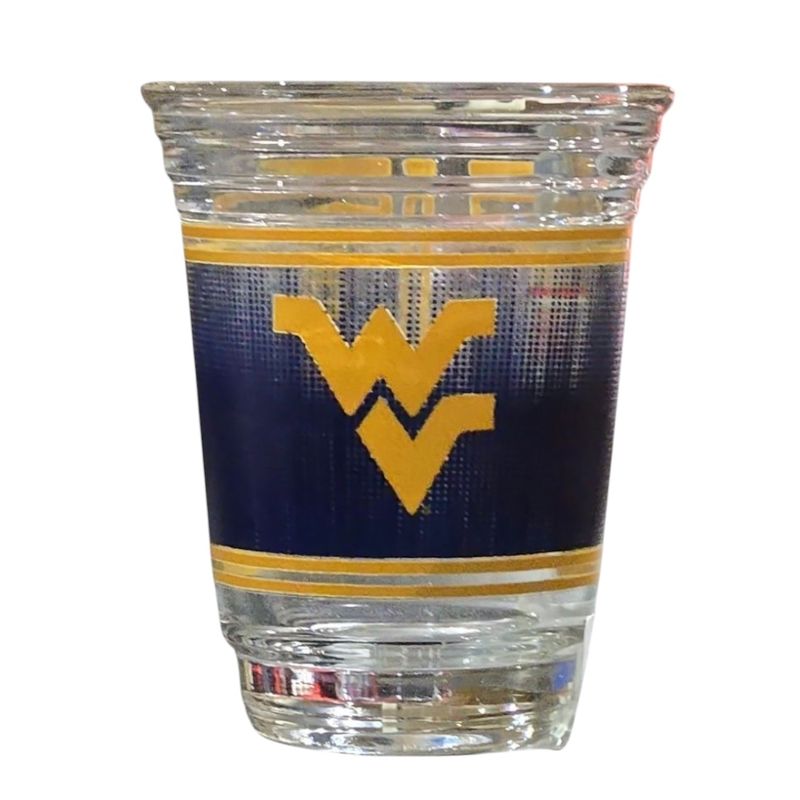 West Virginia Mountaineers 2 Ounce Collector Shot Glass