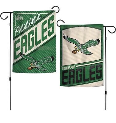 Philadelphia Eagles Historic 12.5" x 18" Premium 2-Sided Garden Flag
