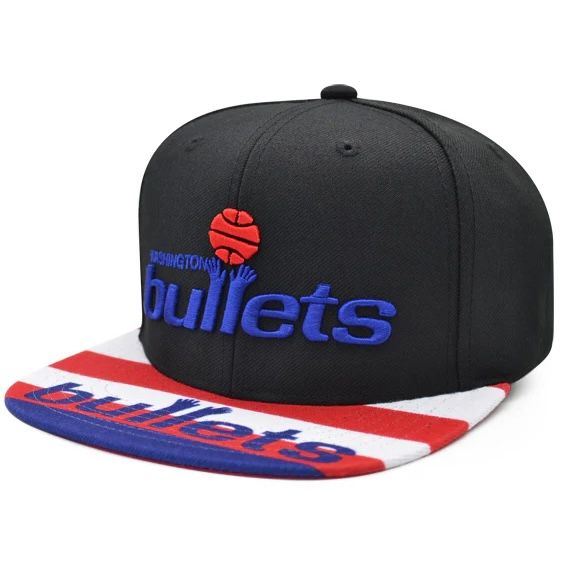 Washington Bullets Men’s NBA Pop Mitchell & Ness Snapback Hat