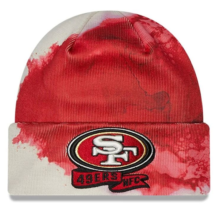 San Francisco 49ers Men’s New Era Ink Dye Cuffed Knit Hat