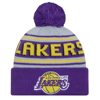 Los Angeles Lakers Men's New Era Cuffed Knit Hat