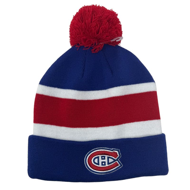 Montreal Canadiens Men’s Breakaway Fanatics Cuffed Pom Knit Hat