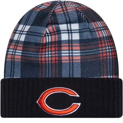Chicago Bears Men's Blue 2024 New Era Sideline Statement Cuffed Knit Hat