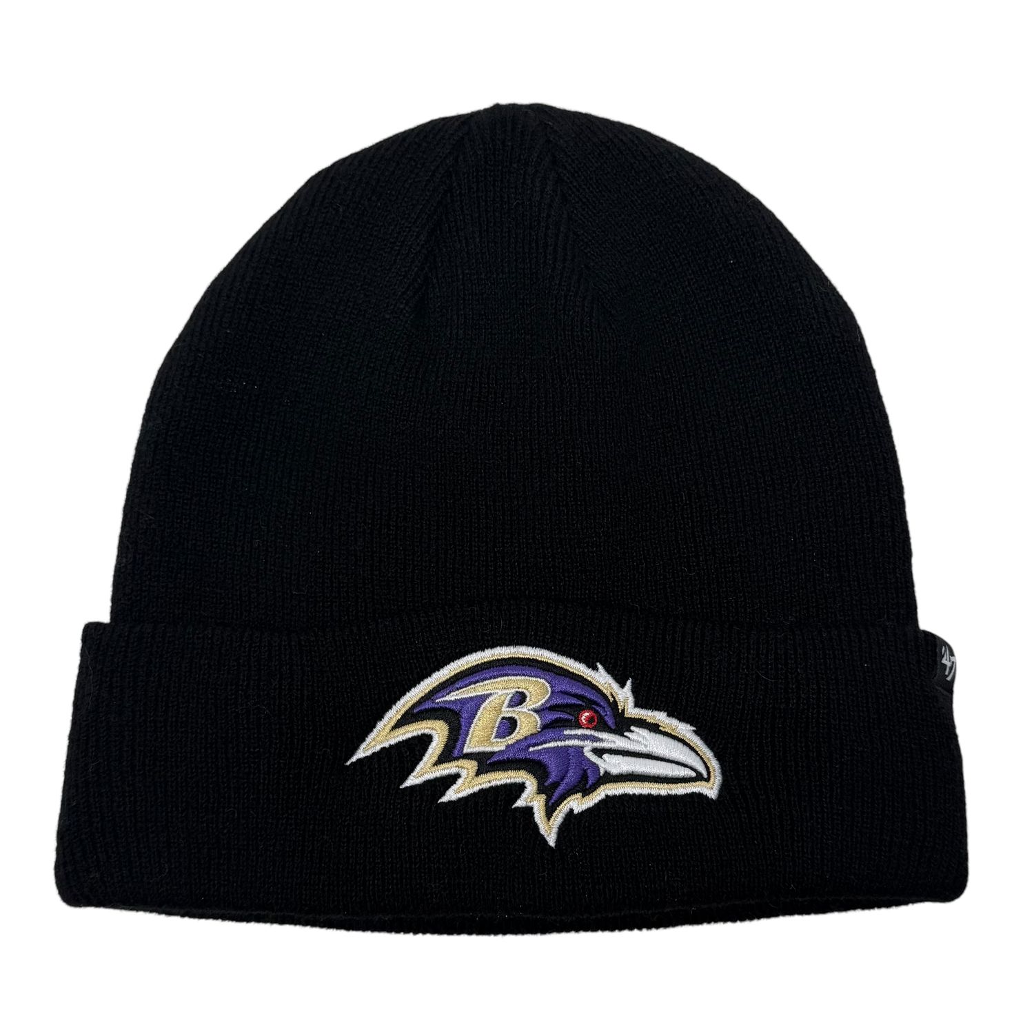 Baltimore Ravens Men's Black 47 Brand Cuffed Knit Hat