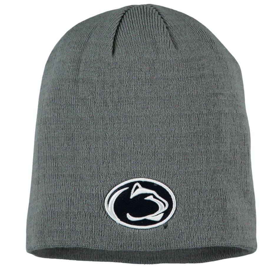 Penn State Nittany Lions Men's Grey Top of the World Knit Hat