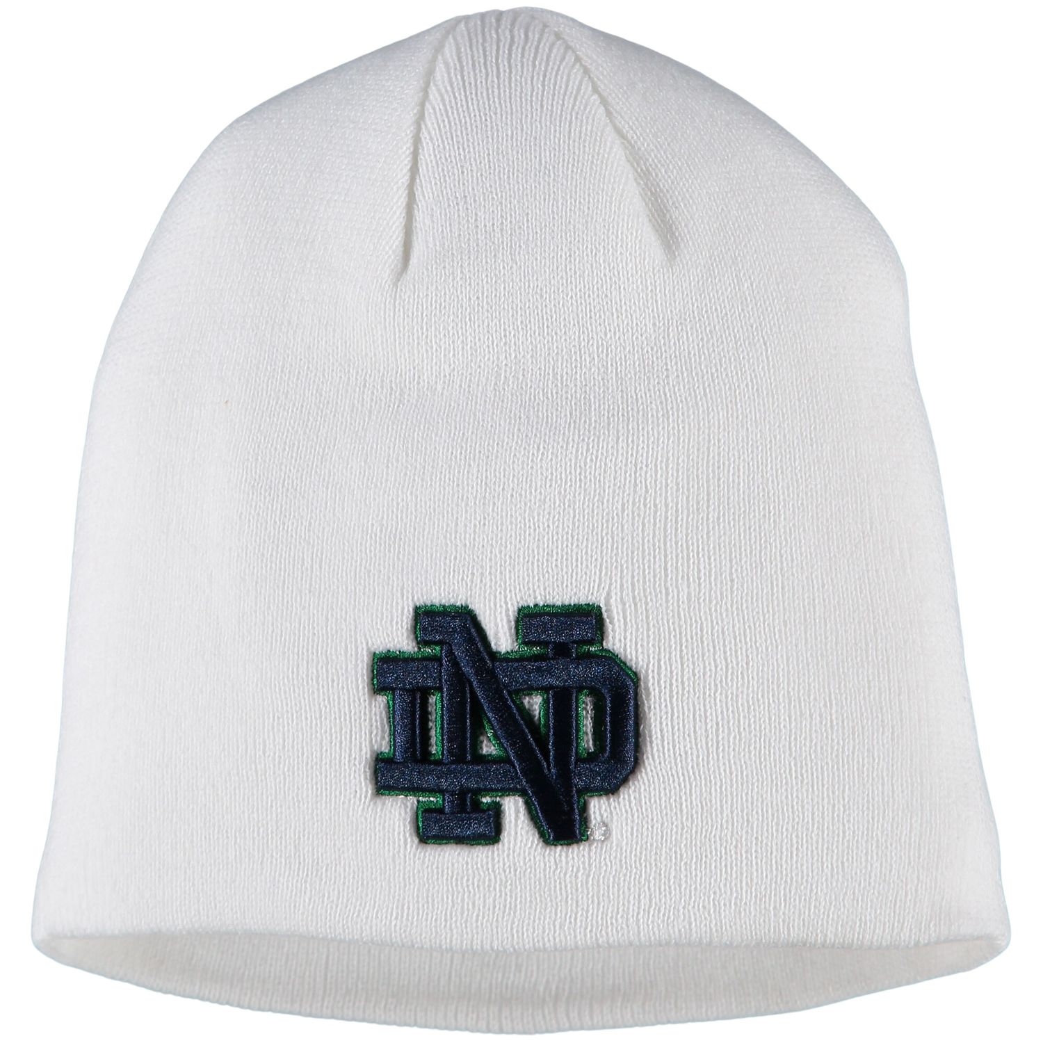 Notre Dame Fighting Irish Men's White Top of the World Knit Hat