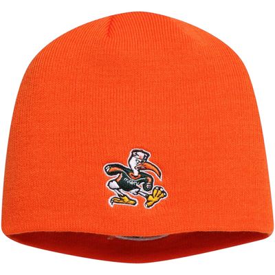 Miami Hurricanes Men's Orange Top of the World Knit Hat