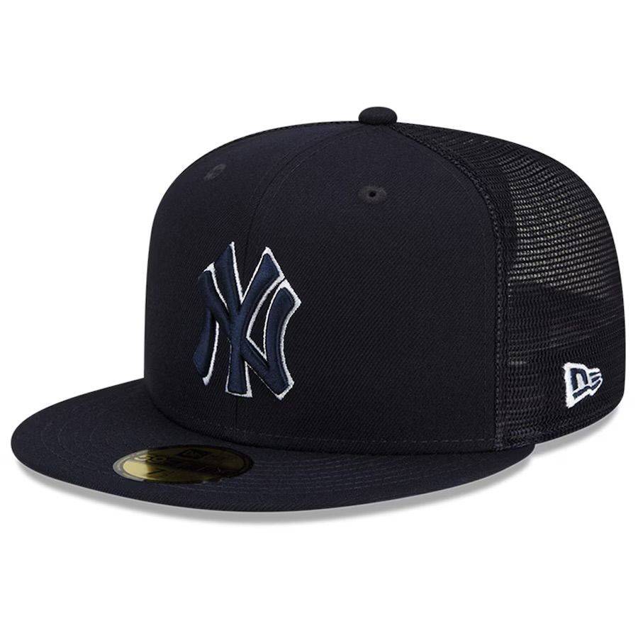 New York Yankees Men’s Navy Batting Practice New Era 59Fifty MLB Fitted Hat