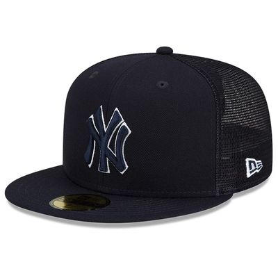 New York Yankees Men’s Navy Batting Practice New Era 59Fifty MLB Fitted Hat