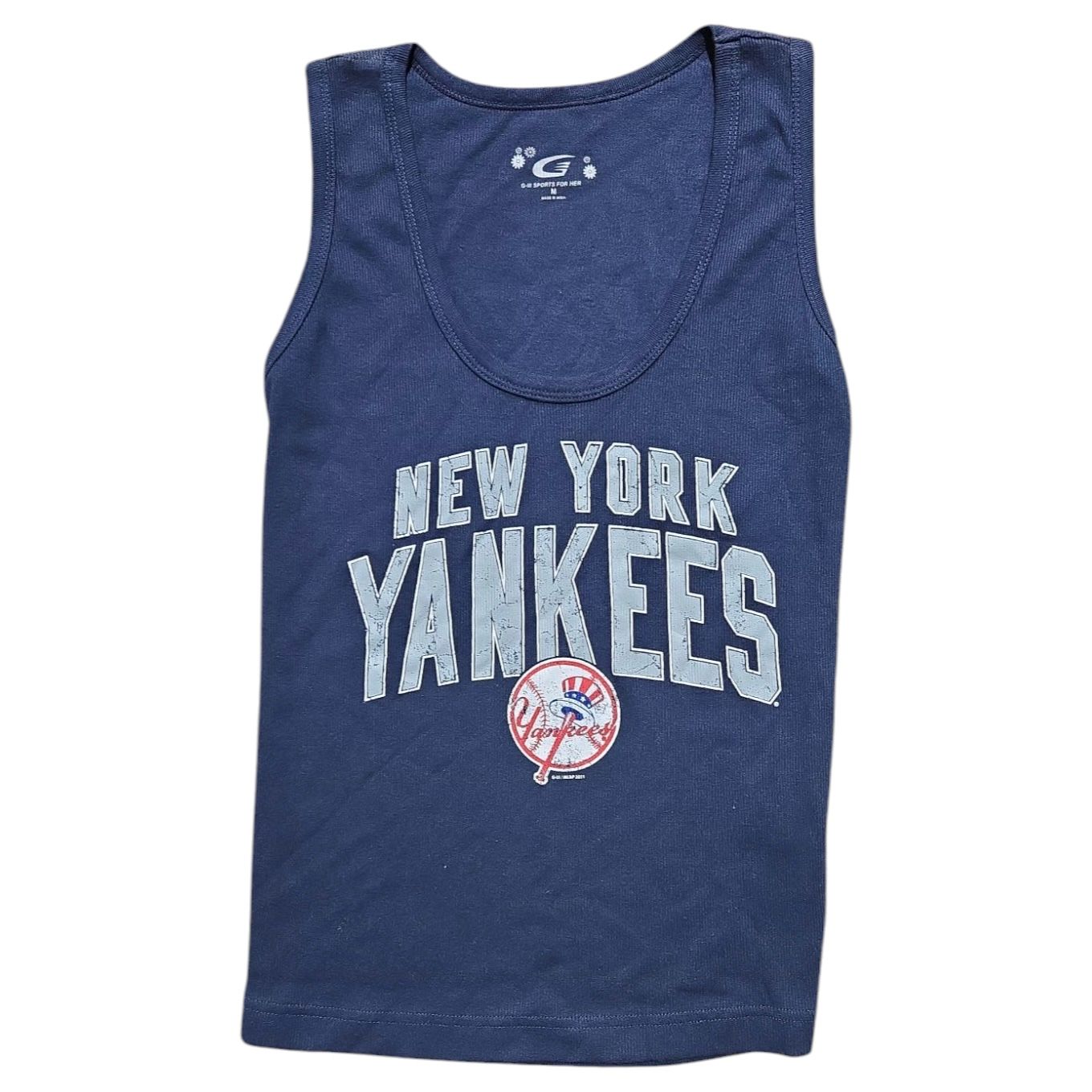 New York Yankees Women’s G-III 4Her by Carl Banks Clubhouse Tank Top
