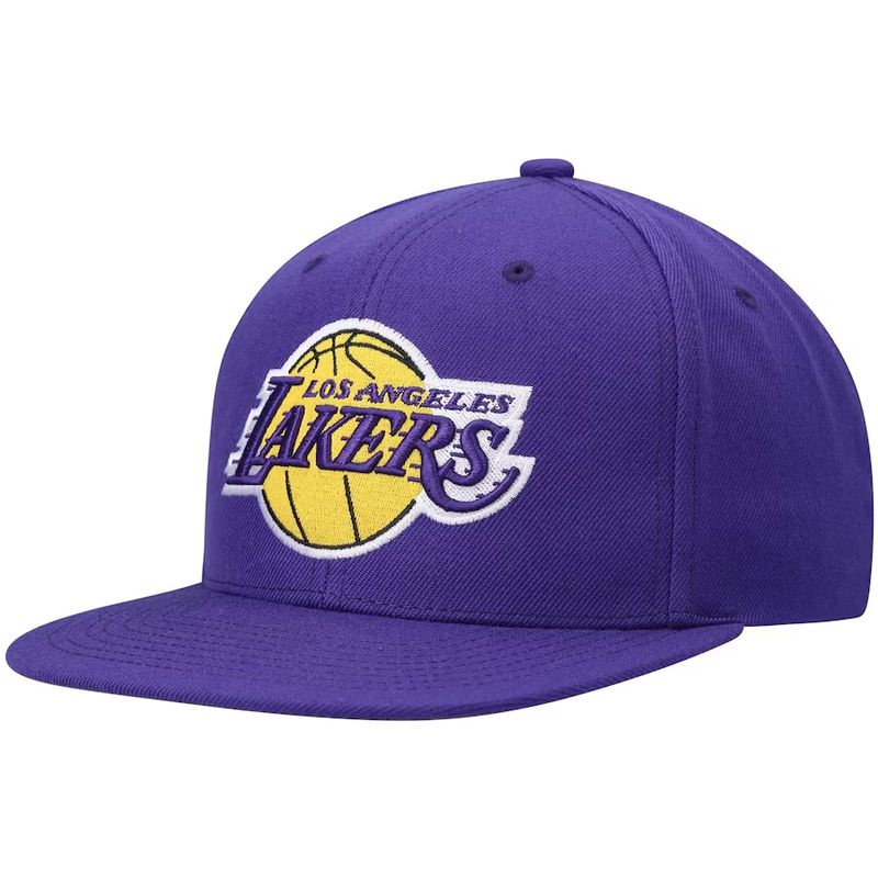 Los Angeles Lakers Men’s Mitchell & Ness NBA Team Ground 2.0 Snapback Hat