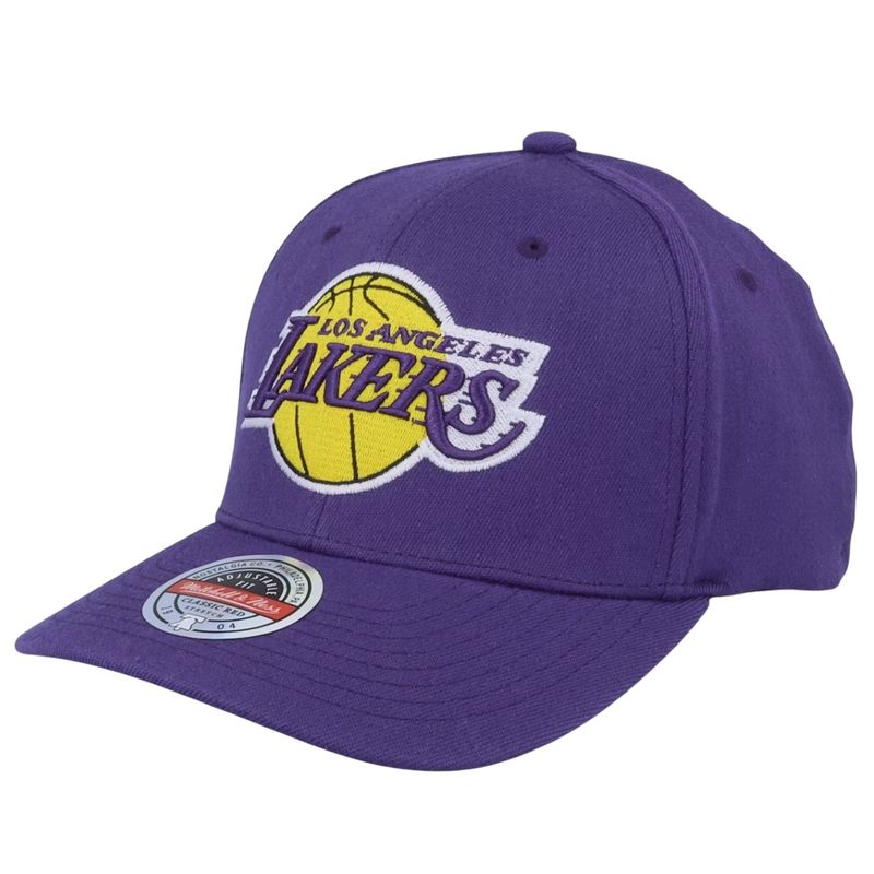 Los Angeles Lakers Men’s Mitchell & Ness NBA Team Ground 2.0 Stretch Snapback Hat