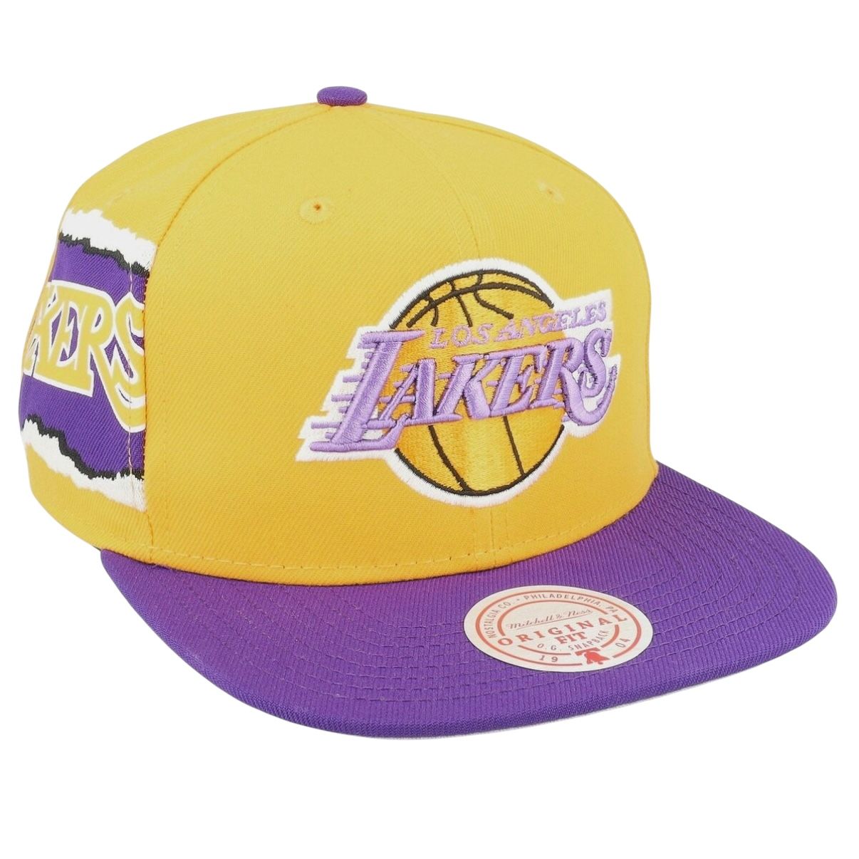 Los Angeles Lakers Men’s NBA Jumbotron Mitchell & Ness Snapback Hat