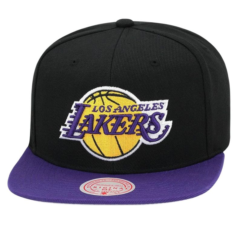 Los Angeles Lakers Men’s Mitchell & Ness 2002 NBA Finals Snapback Hat