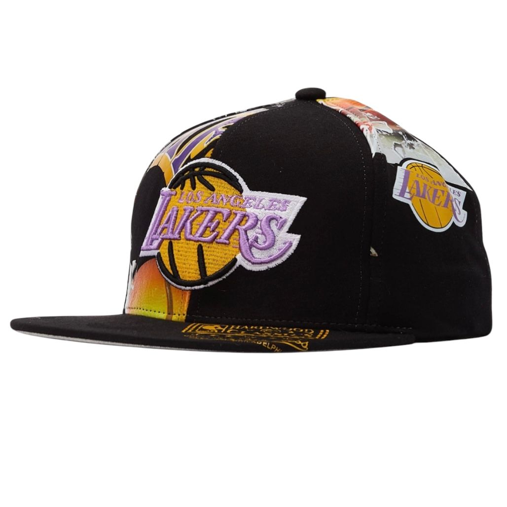 Los Angeles Lakers Men’s NBA Shirt Remix Mitchell & Ness Snapback Hat