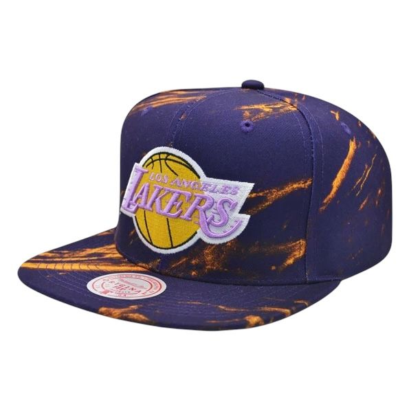 Los Angeles Lakers Men’s NBA Down For All Mitchell & Ness Snapback Hat
