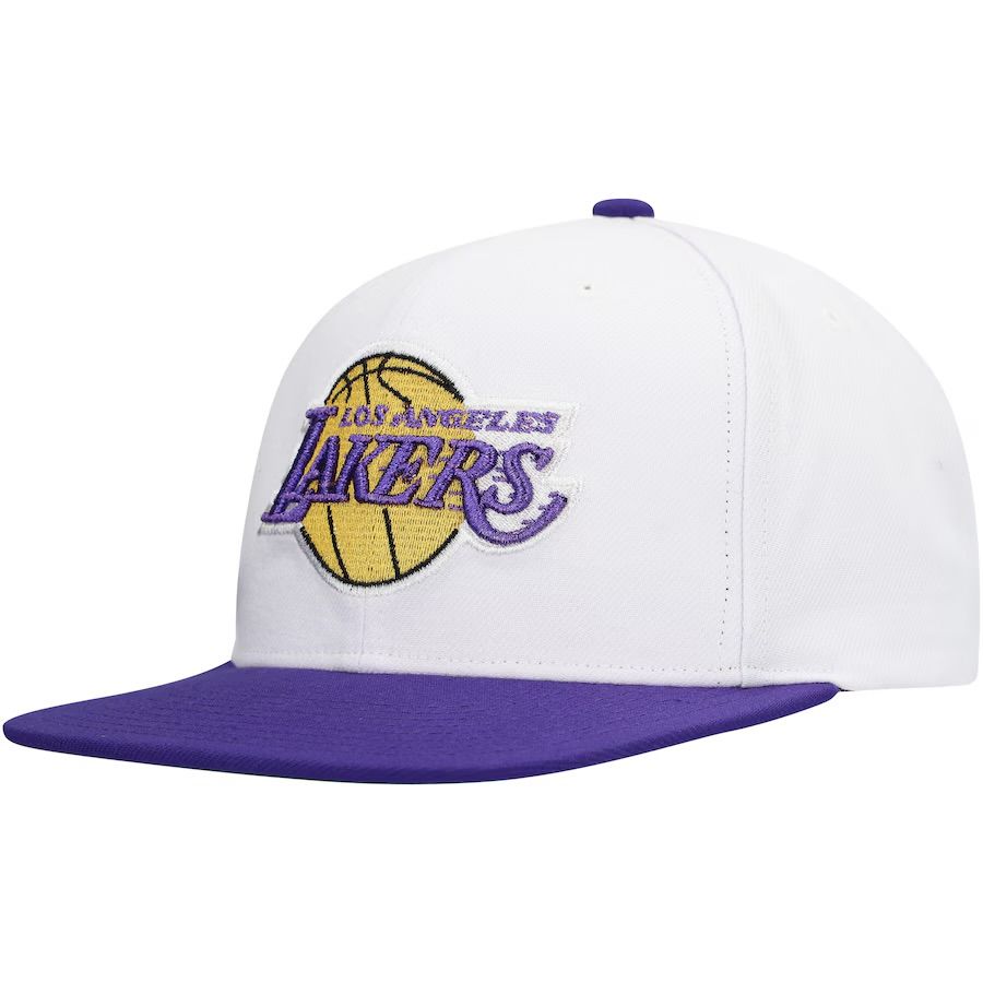 Los Angeles Lakers Men’s Mitchell & Ness Core Basic Snapback Hat