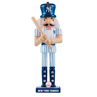 New York Yankees 12” x 3” Wooden Nutcracker Statue