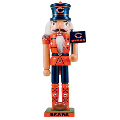 Chicago Bears 12” x 3” Nutcracker