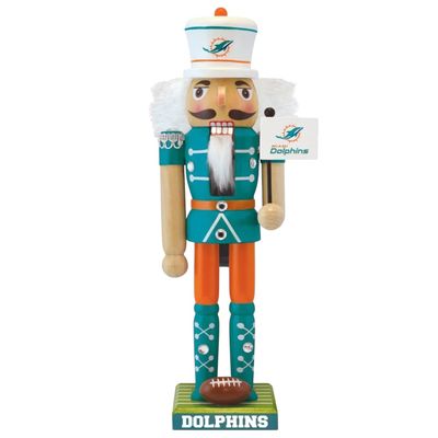 Miami Dolphins 12” x 3” Nutcracker Miami Dolphins 12” x 3” Nutcracker
