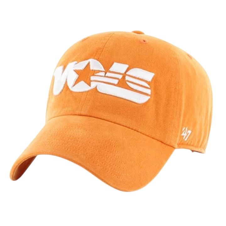 Tennessee Volunteers Men’s Vibrant Orange 47 Brand Clean Up Adjustable Hat