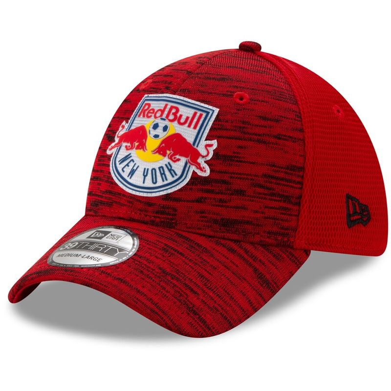 New York Red Bulls Men’s New Era Red On-Field Collection 39THIRTY Flex Hat