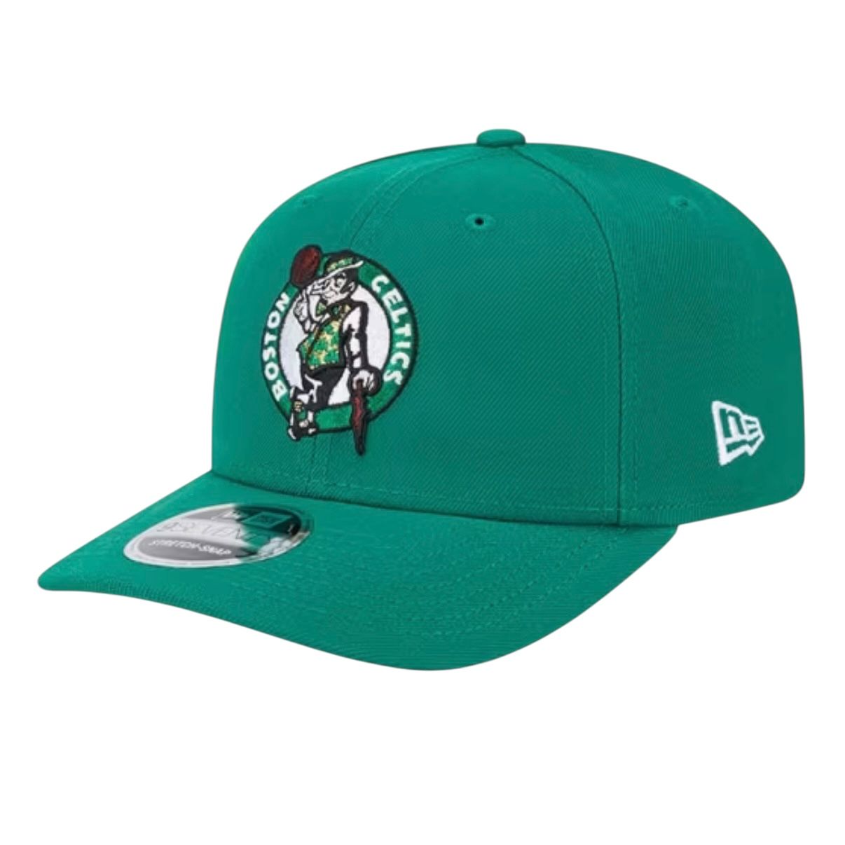 Boston Celtics Men's Green New Era NBA 9Seventy Stretch-Snap Hat