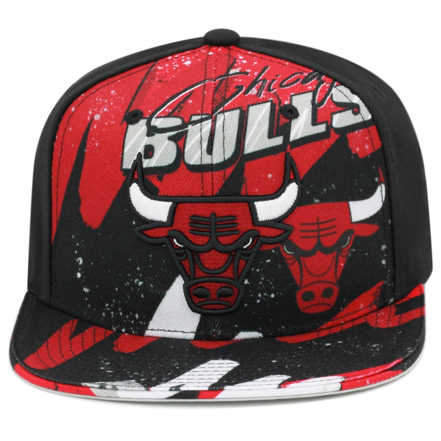 Chicago Bulls Men’s NBA Hyper Loops DNA Mitchell & Ness Snapback Hat