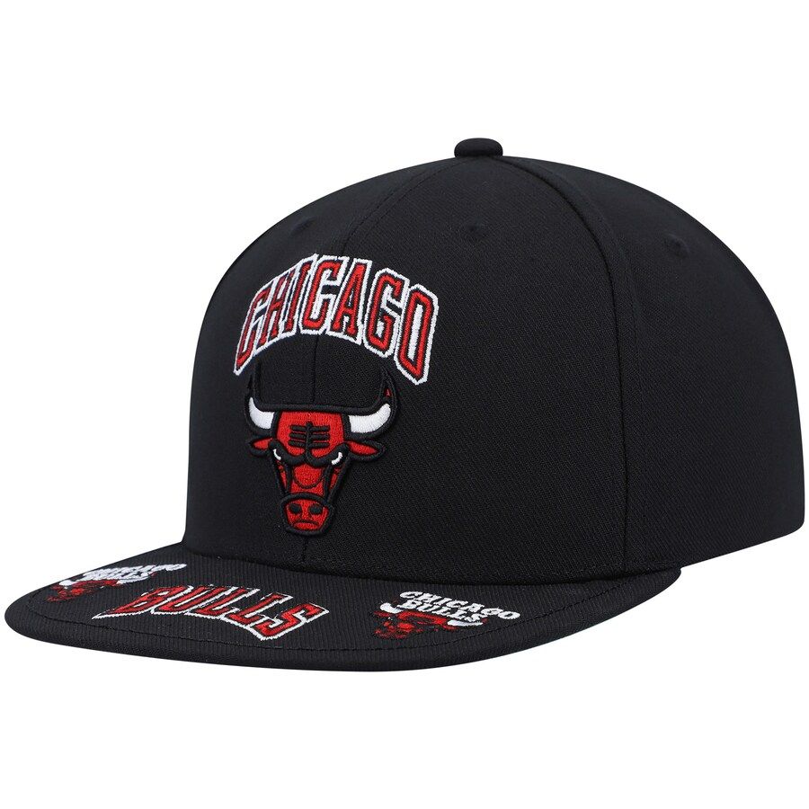 Chicago Bulls Men’s Front Loaded Mitchell & Ness Snapback Hat