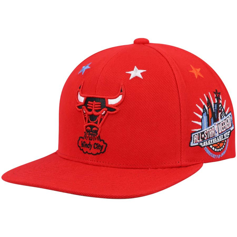 Chicago Bulls Men’s 1997 All Star Weekend HWC Mitchell & Ness Snapback Hat
