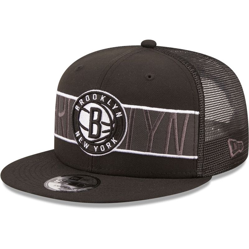 Brooklyn Nets Men’s Tonal Band New Era 9Fifty Snapback Hat