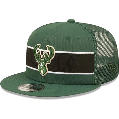 Milwaukee Bucks Men's Tonal Band New Era 9Fifty Snapback Hat