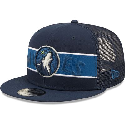 Minnesota Timberwolves Men's Blue Tonal Band New Era 9Fifty Snapback Hat