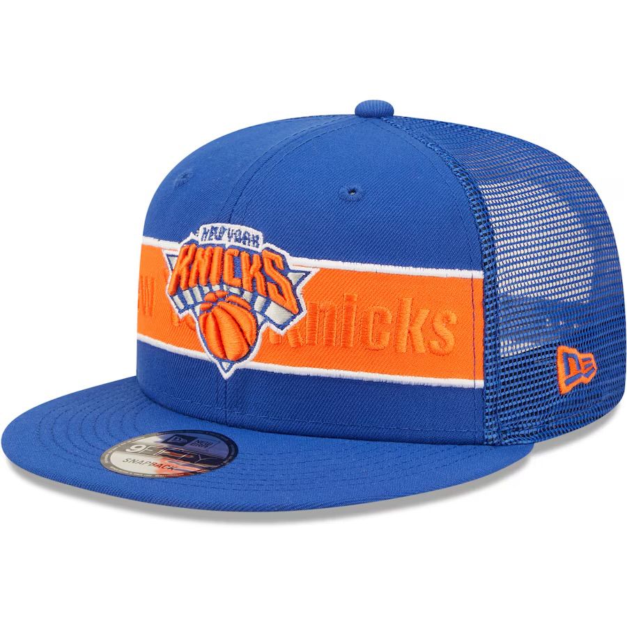 New York Knicks Men's Tonal Band New Era 9Fifty Snapback Hat