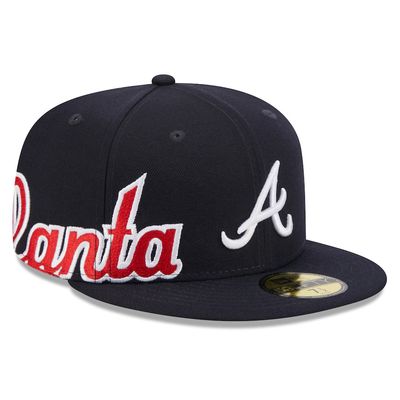 Atlanta Braves Men’s New Era Arch 59Fifty Fitted Hat