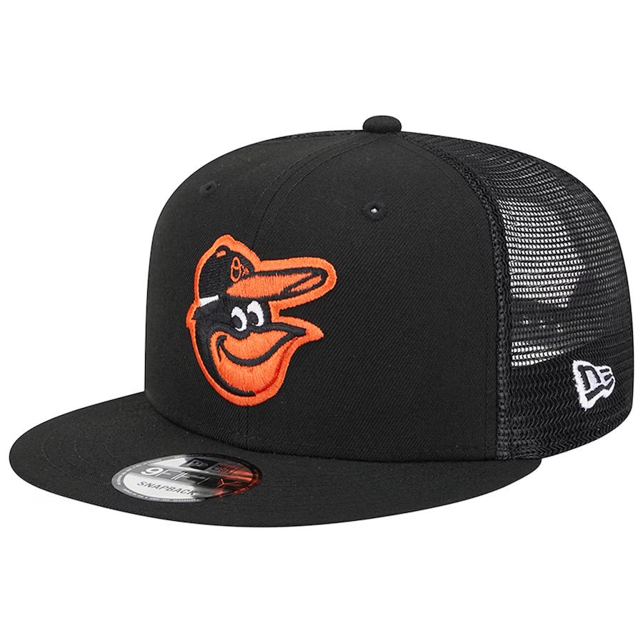 Baltimore Orioles Men's New Era 9Fifty Trucker Snapback Hat