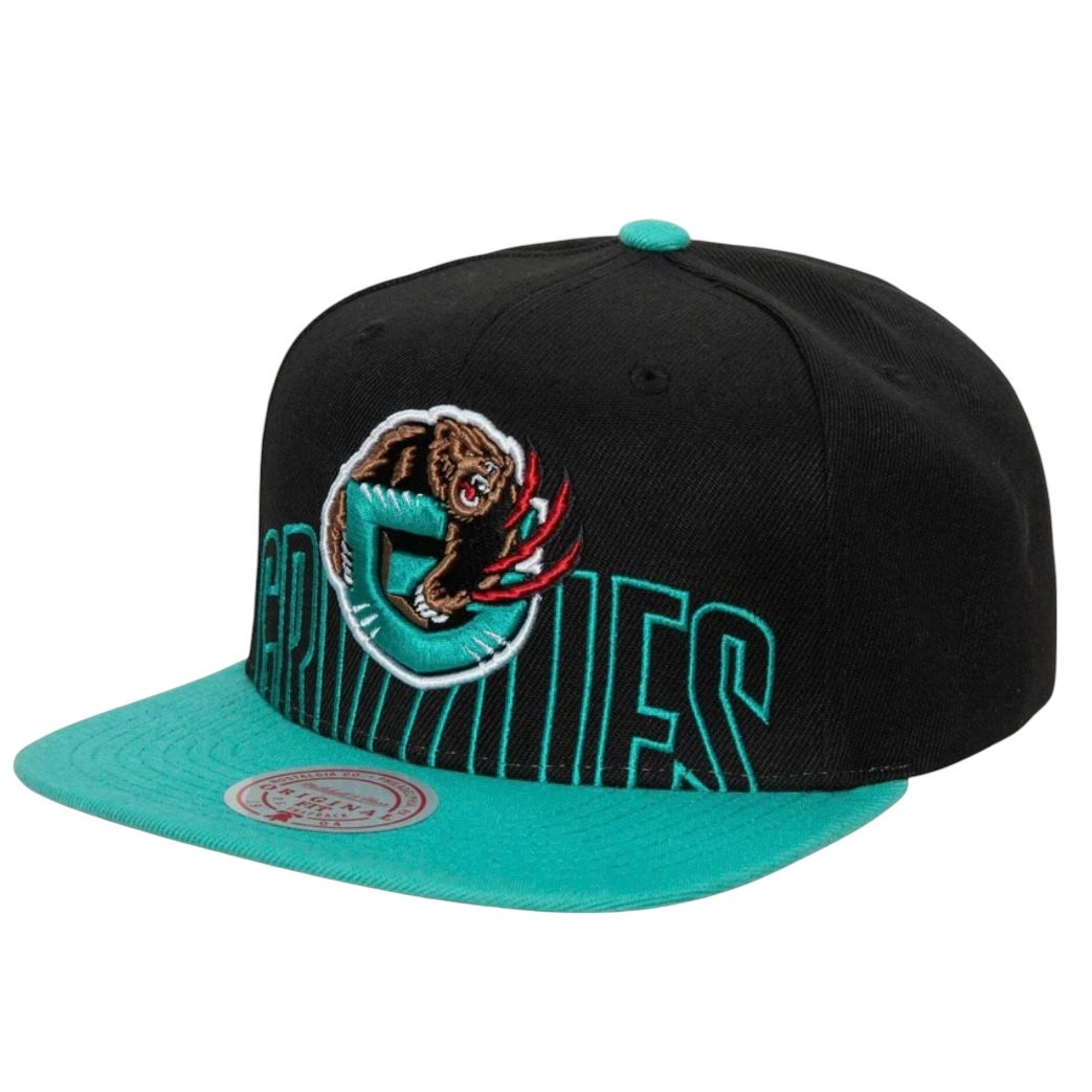 Vancouver Grizzlies Men’s Mitchell & Ness NBA Low Big Face Snapback Hat