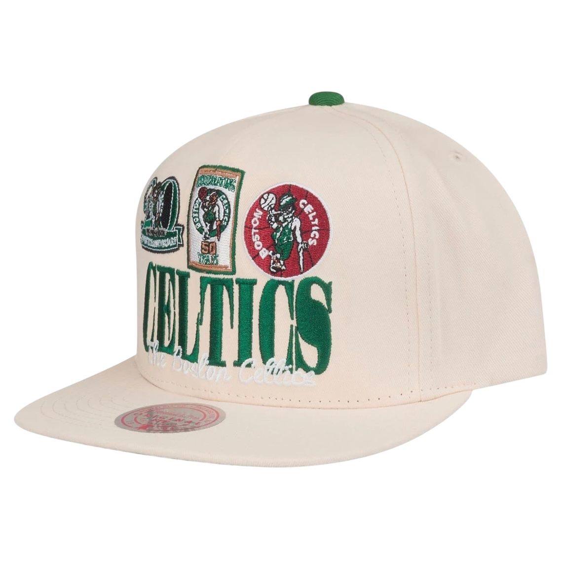 Boston Celtics Men's NBA Reframe Retro Snapback Hat