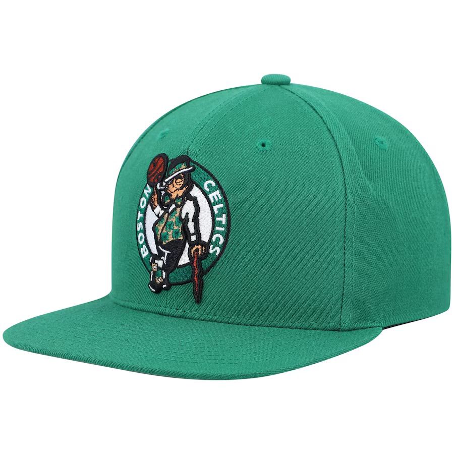 Boston Celtics Men’s Mitchell & Ness NBA Team Ground 2.0 Snapback Hat