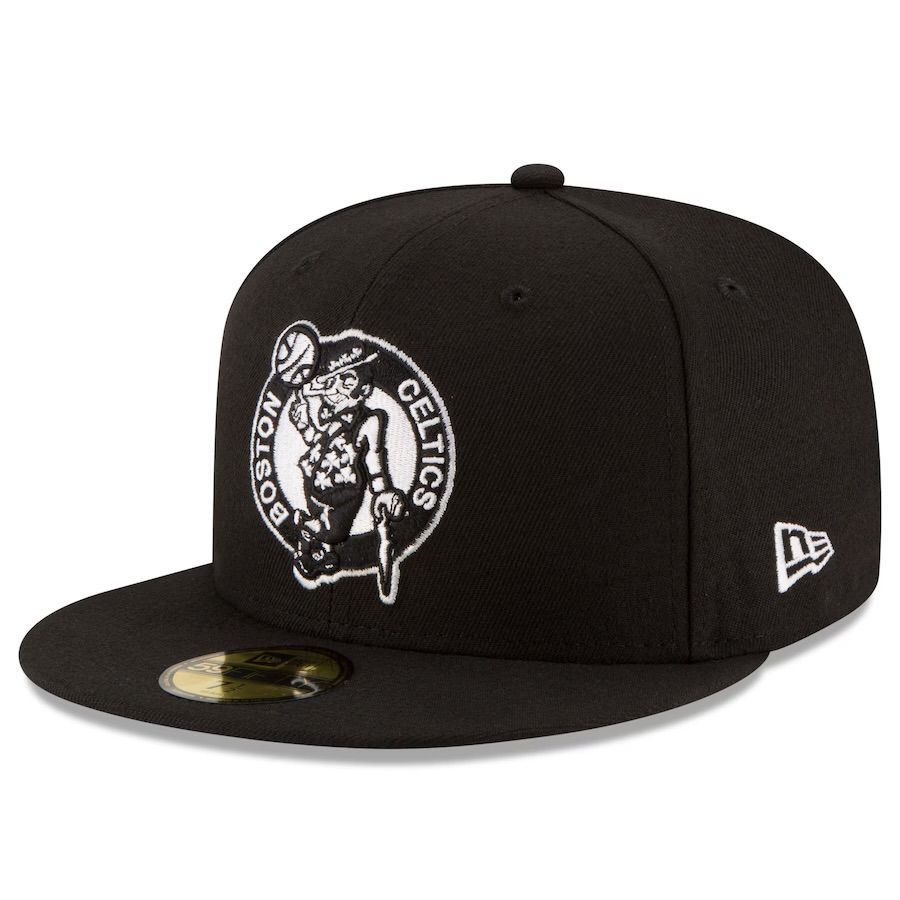 Boston Celtics Men’s Black New Era 59Fifty Fitted Hat