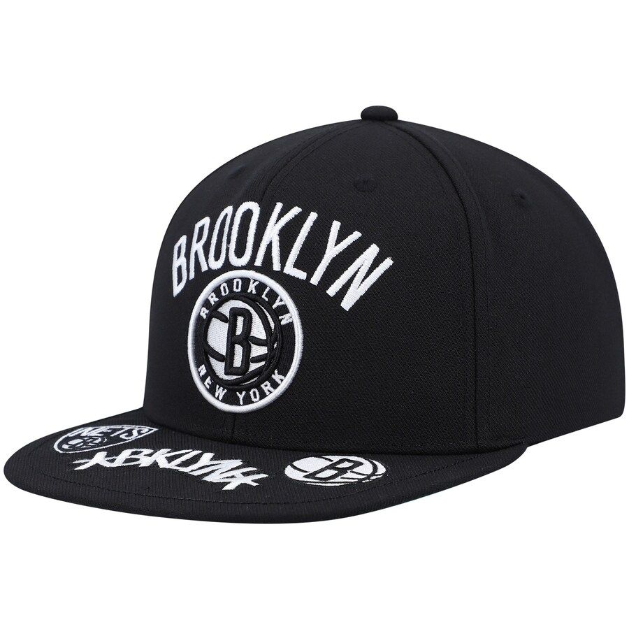 Brooklyn Nets Men’s Front Loaded Mitchell & Ness Snapback Hat