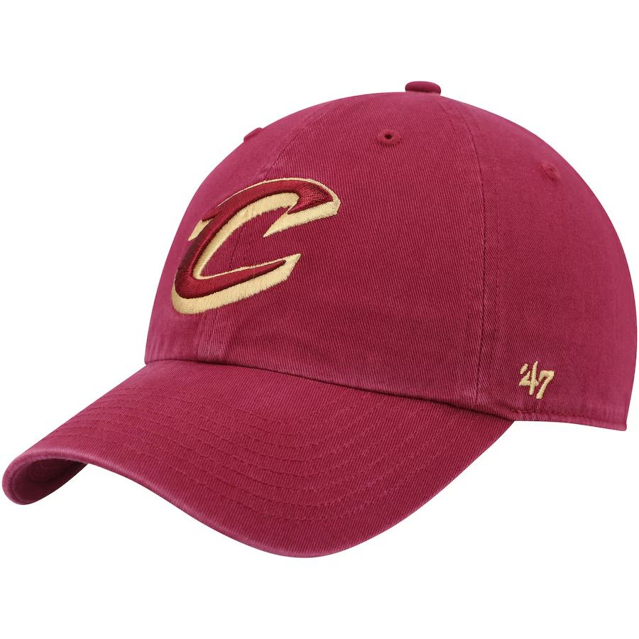 Cleveland Cavaliers Men’s 47 Brand Clean Up Adjustable Hat
