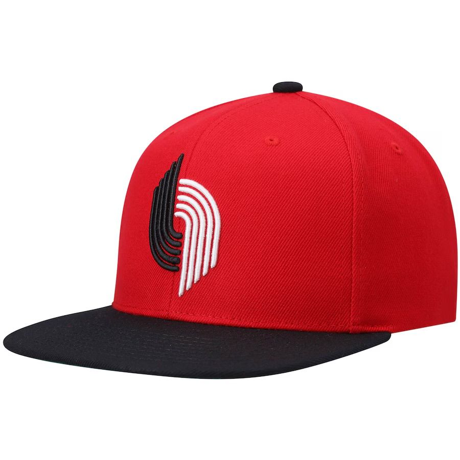 Portland Trail Blazers Men’s Mitchell & Ness NBA Team 2 Tone Snapback Hat