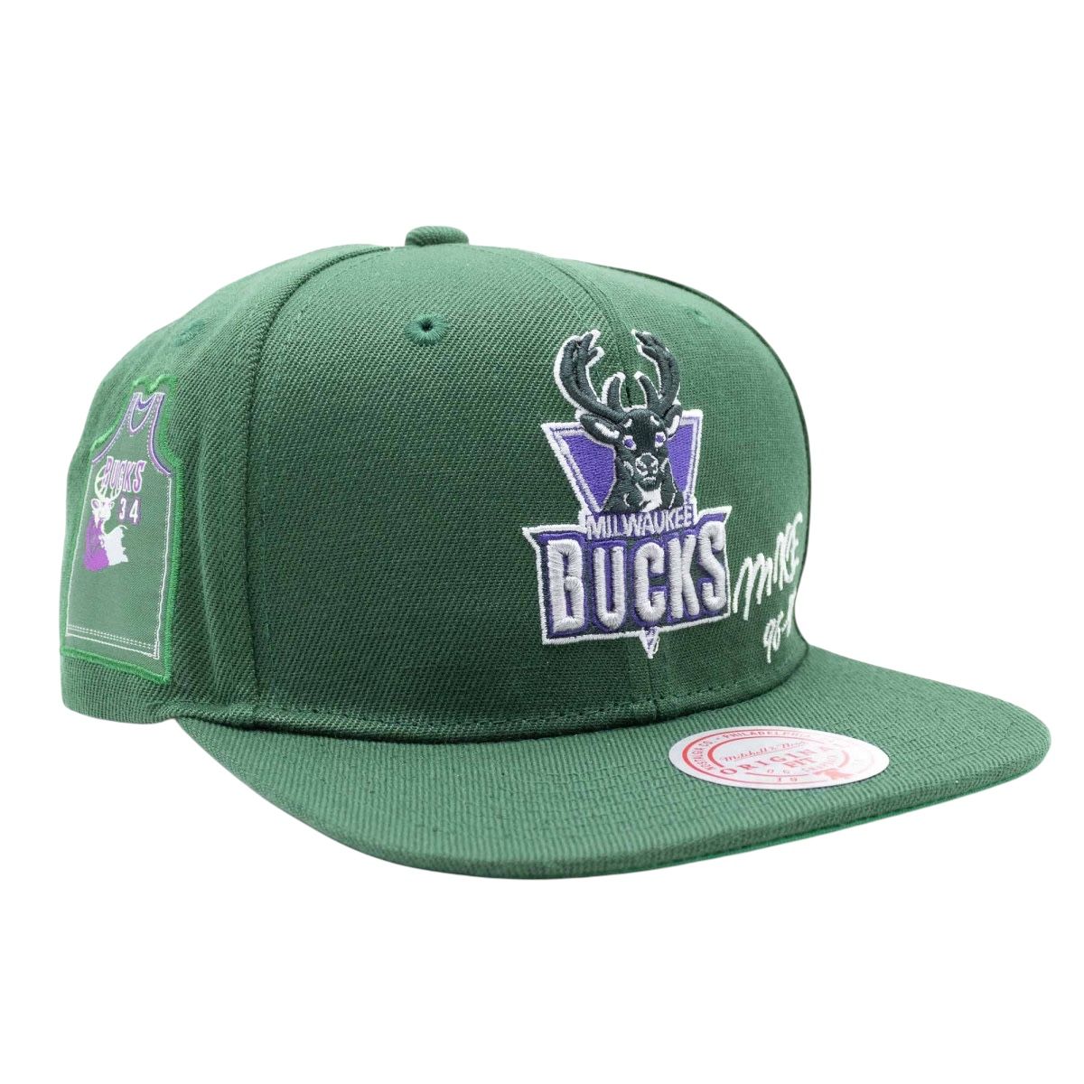 Milwaukee Bucks Men's NBA Jersey Love Snapback Hat